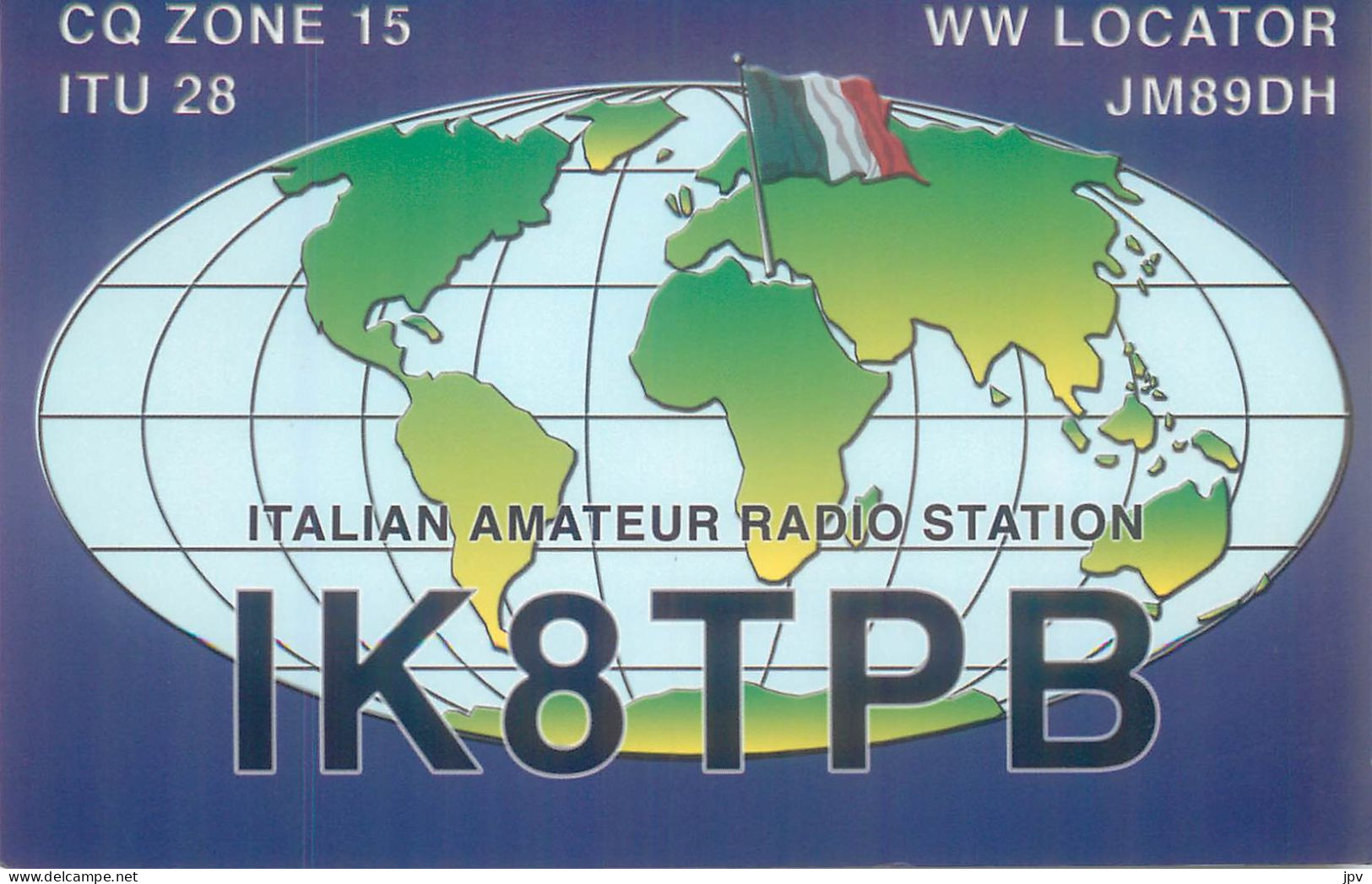 CARTE QSL : RENDE. ITALIE. - Andere & Zonder Classificatie