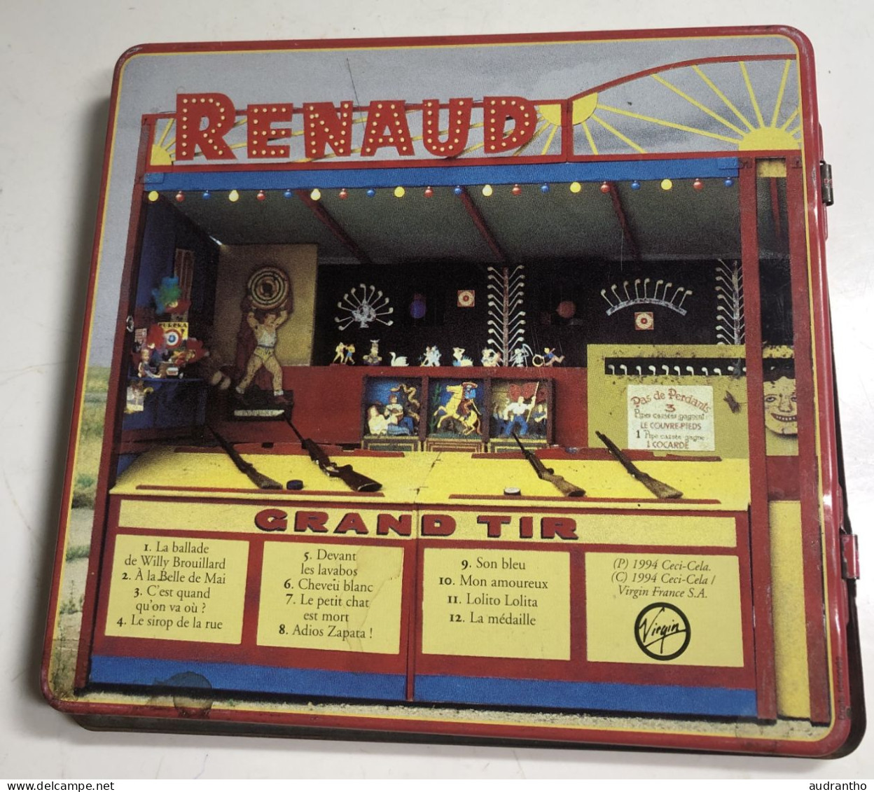 Coffret CD RENAUD - A LA BELLE DE MAI - Boîtier Métal - GRAND TIR 2015 - Sonstige - Franz. Chansons