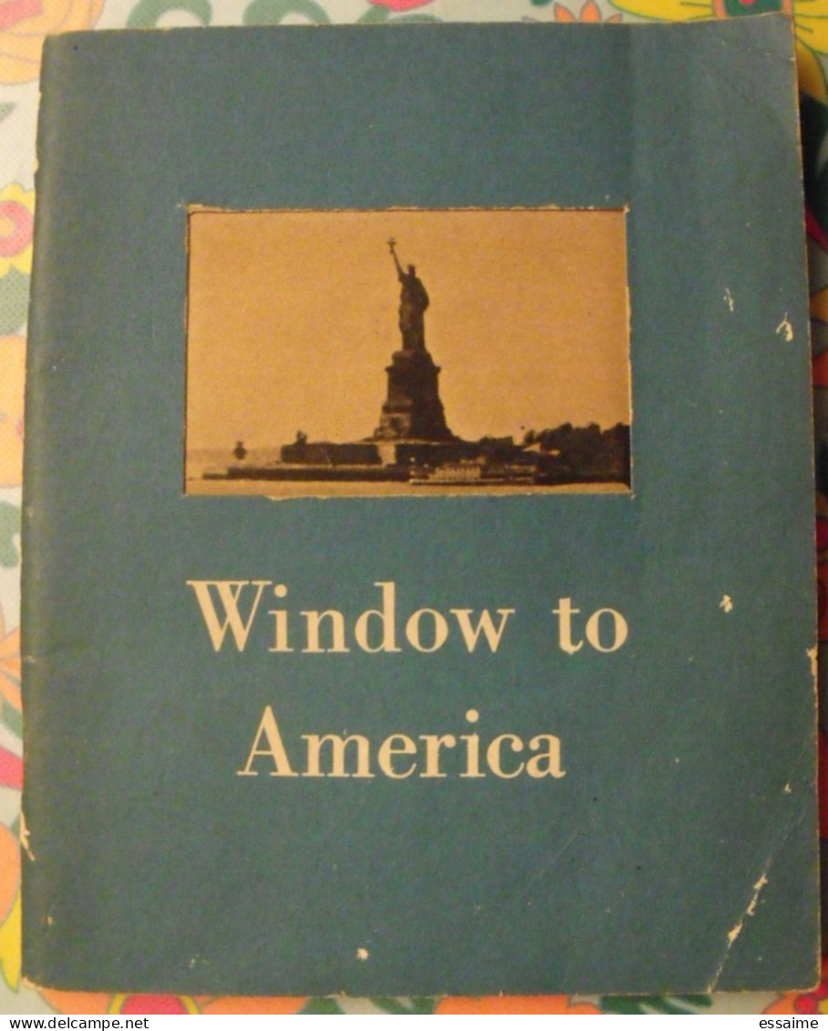 Window To America. Présentation Des USA 1958.nombreuses Photos - Cultural