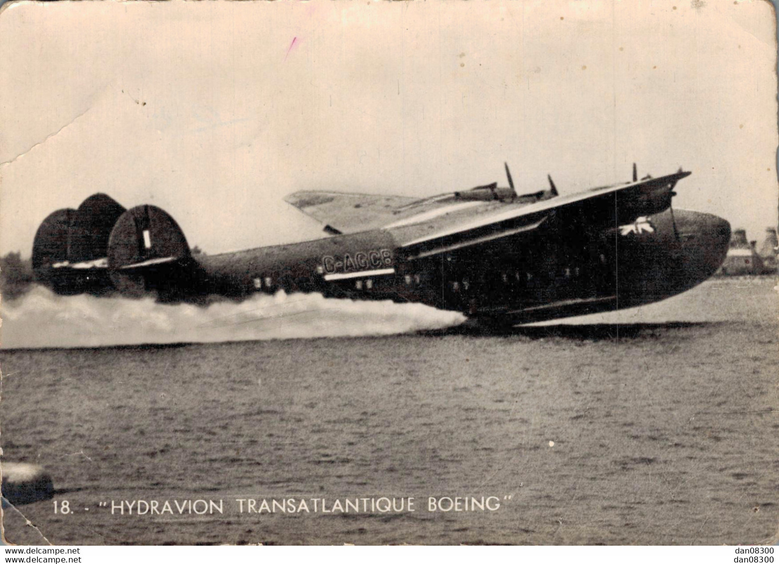 HYDRAVION TRANSATLANTIQUE BOEING CPM - 1939-1945: 2ème Guerre