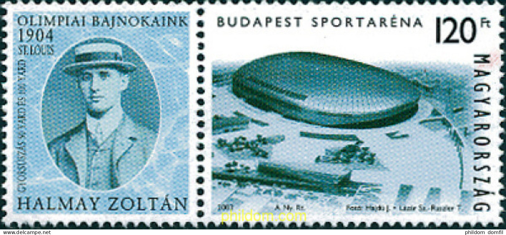 124937 MNH HUNGRIA 2003 EL NUEVO BUDAPEST SPORTARENA - Neufs