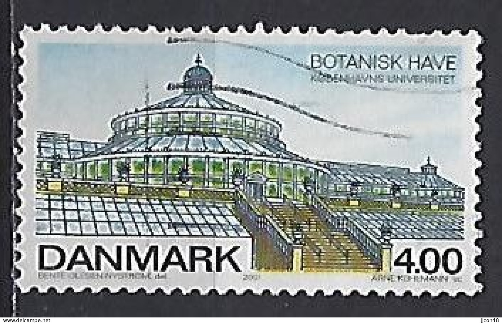 Denmark  2001  Botanic Gardens   (o) Mi.1267 - Oblitérés