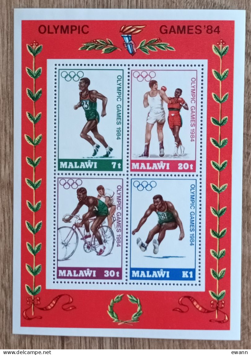 Malawi - YT BF N°63 - Jeux Olympiques De Los Angeles - 1984 - Neuf - Malawi (1964-...)