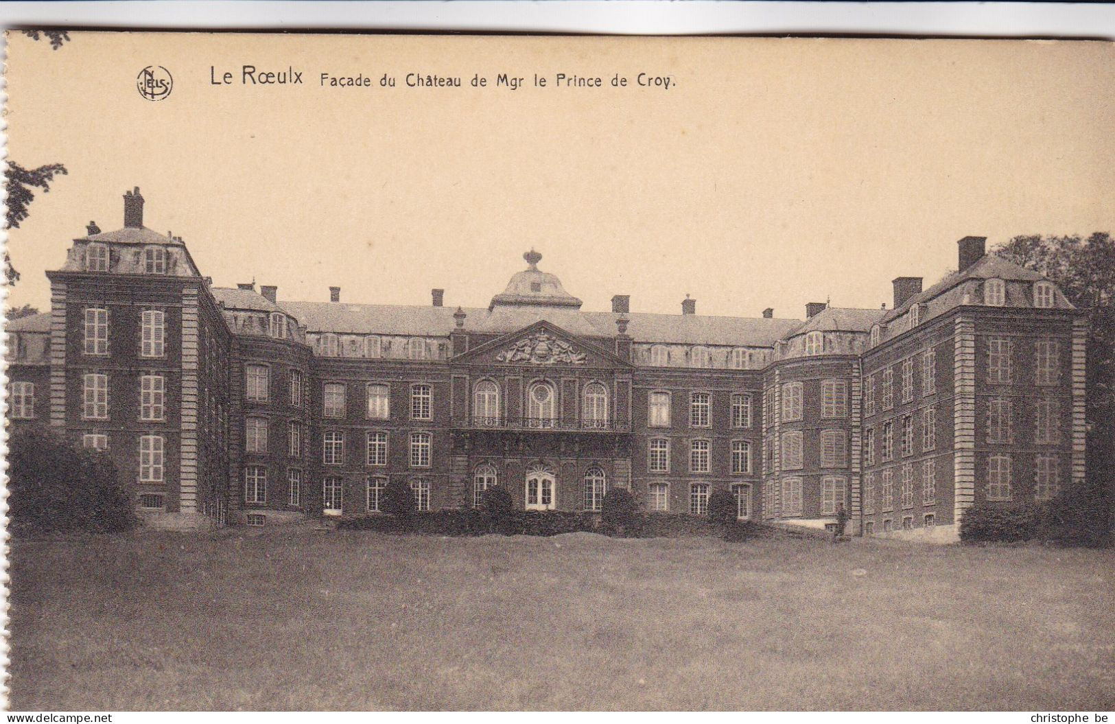La Roeulx, Façade Du Château De Mgr Le Prince De Croy (pk86338) - Le Roeulx
