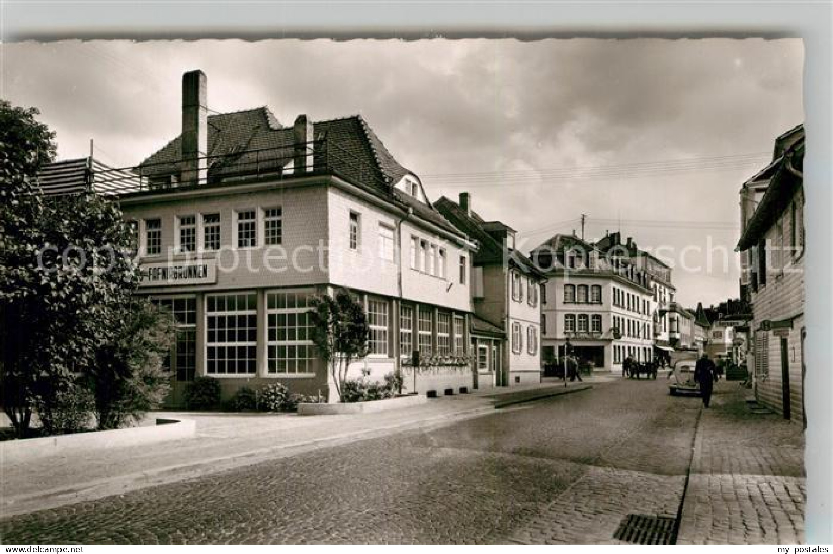 42931665 Bad Koenig Odenwald Altes Badehaus Fafnierbruecke Bad Koenig Odenwald - Bad König