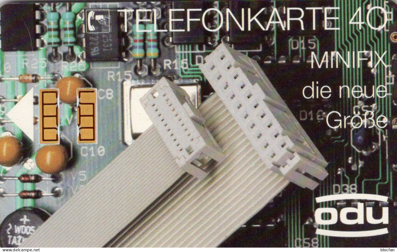 ODU MINIFIX TK K 121/1990 ** 50€ Neue Größen Von Computer Kontakt-Gruppe Deutschland TC Electronic Phonecard Of Germany - K-Serie : Serie Clienti