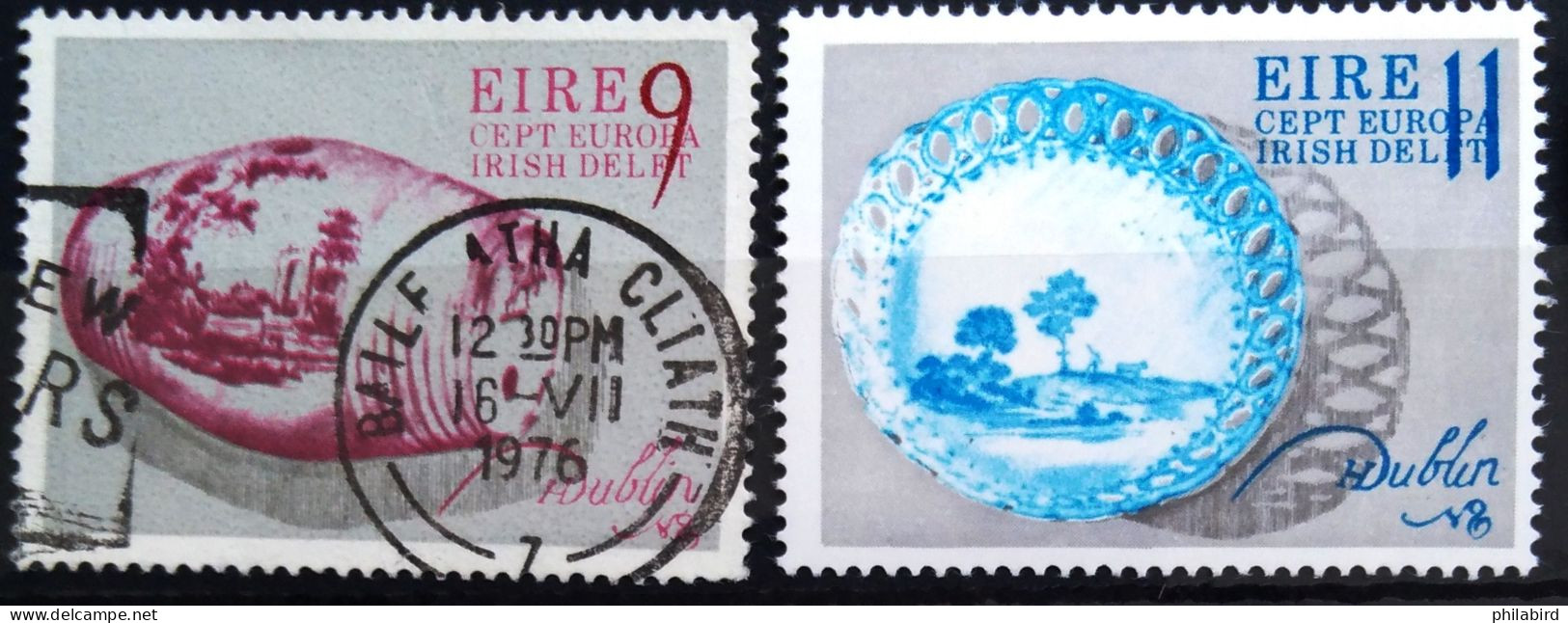 IRLANDE                     N° 346/347                      OBLITERE - Used Stamps