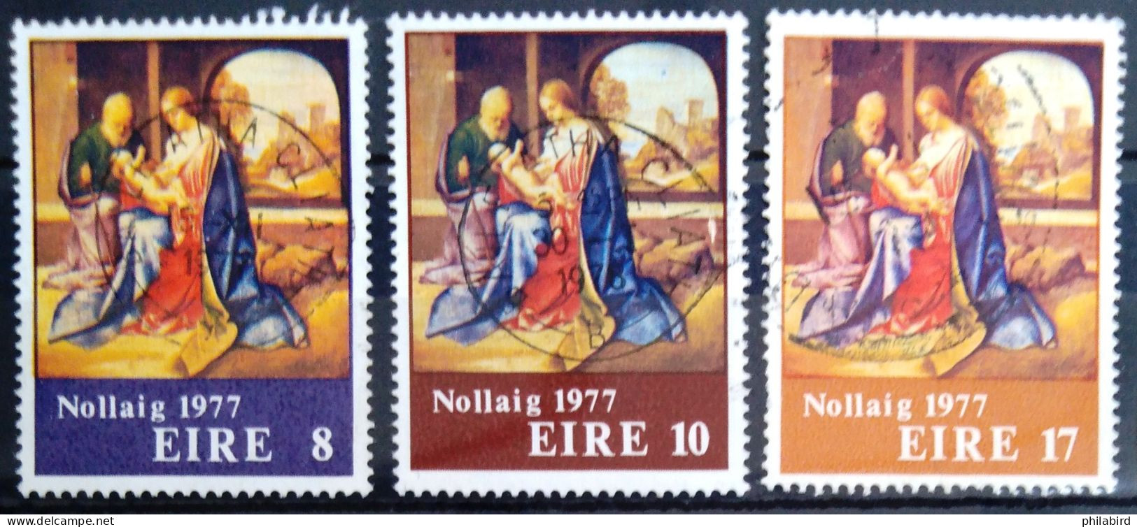 IRLANDE                     N° 373/375                      OBLITERE - Oblitérés