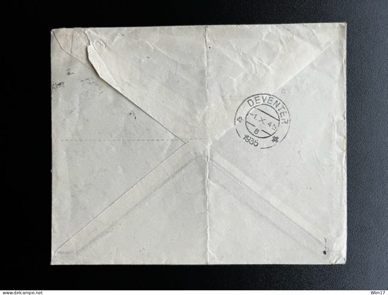 RUSSIA USSR 1935 REGISTERED LETTER MOSCOW TO DEVENTER 29-09-1935 SOVJET UNIE CCCP SOVIET UNION - Briefe U. Dokumente