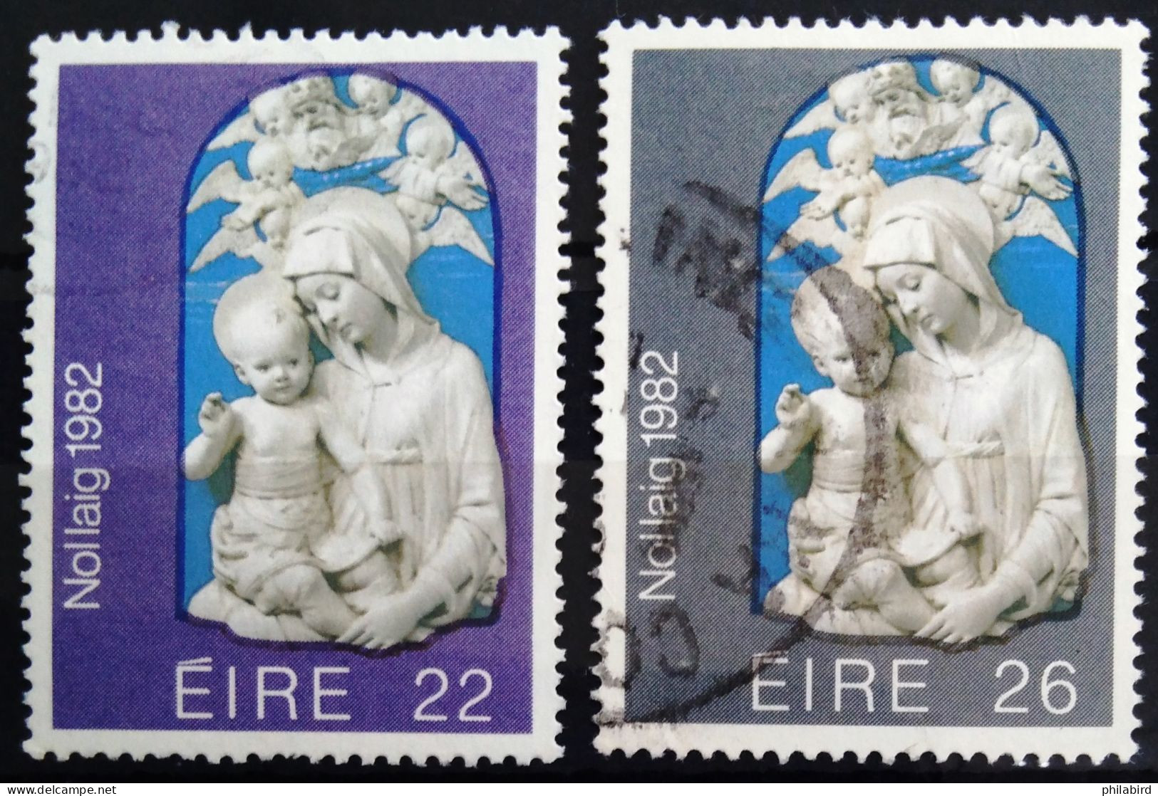 IRLANDE                     N° 485/486                      OBLITERE - Used Stamps