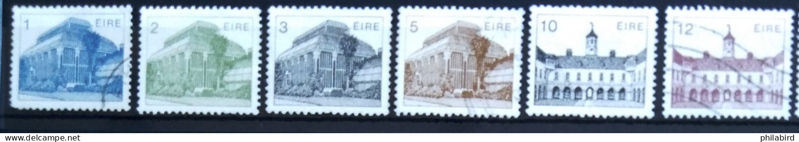 IRLANDE                     N° 511/517                      OBLITERE - Used Stamps
