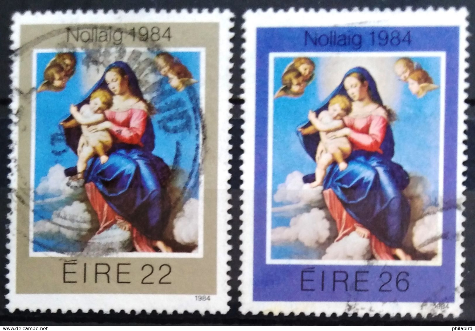 IRLANDE                     N° 553/554                      OBLITERE - Used Stamps