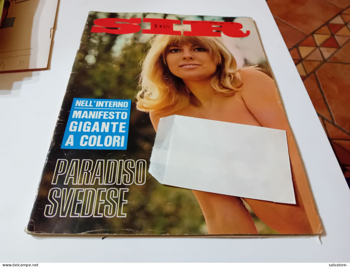 RIVISTA SEX SIR JOHN- ANNO 1- NUMERO 3- MARZO 1969 - Film