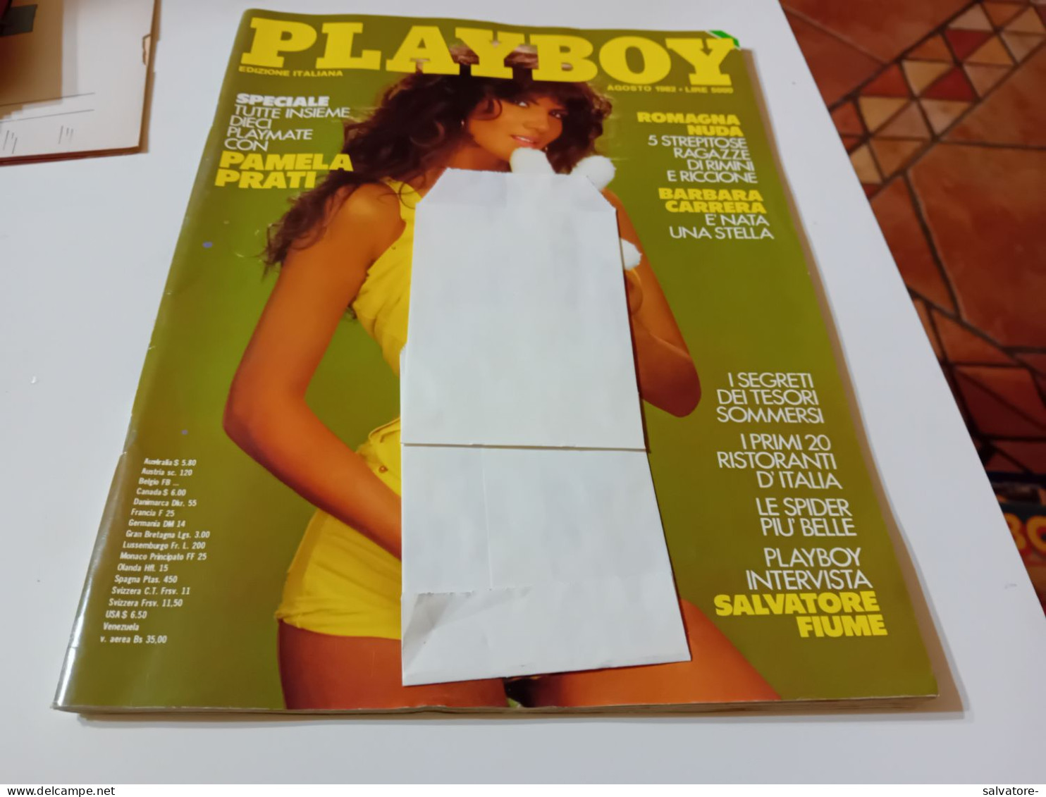 RIVISTA SEX PLAYBOY- AGOSTO 1972- EDIZIONE ITALIANA - Cinéma