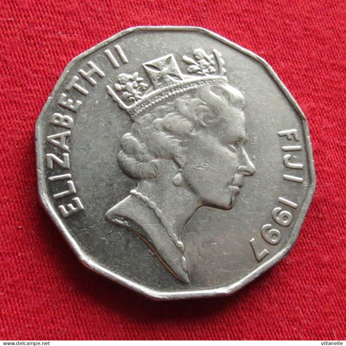 Fiji 50 Cents 1997 KM# 54a *VT - Fiji