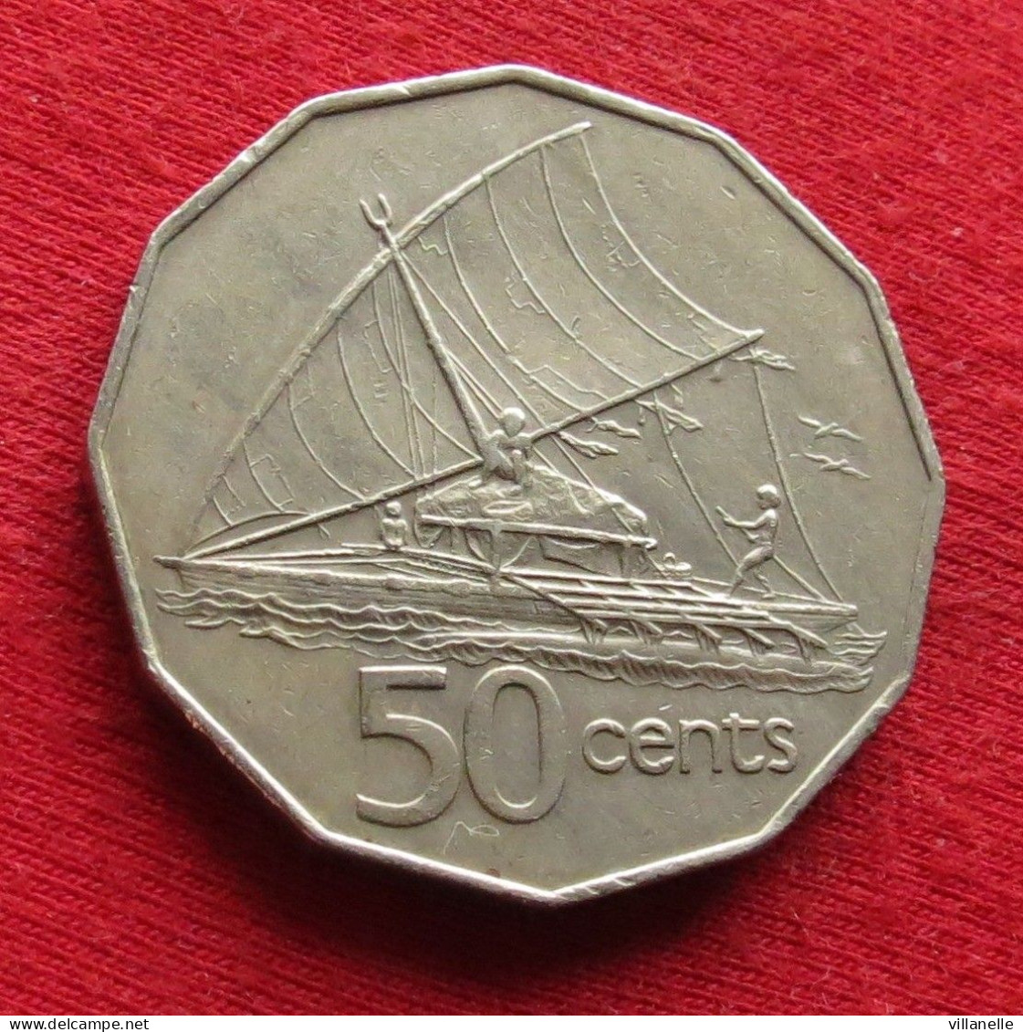 Fiji 50 Cents 1981 KM# 36 *VT - Fidji