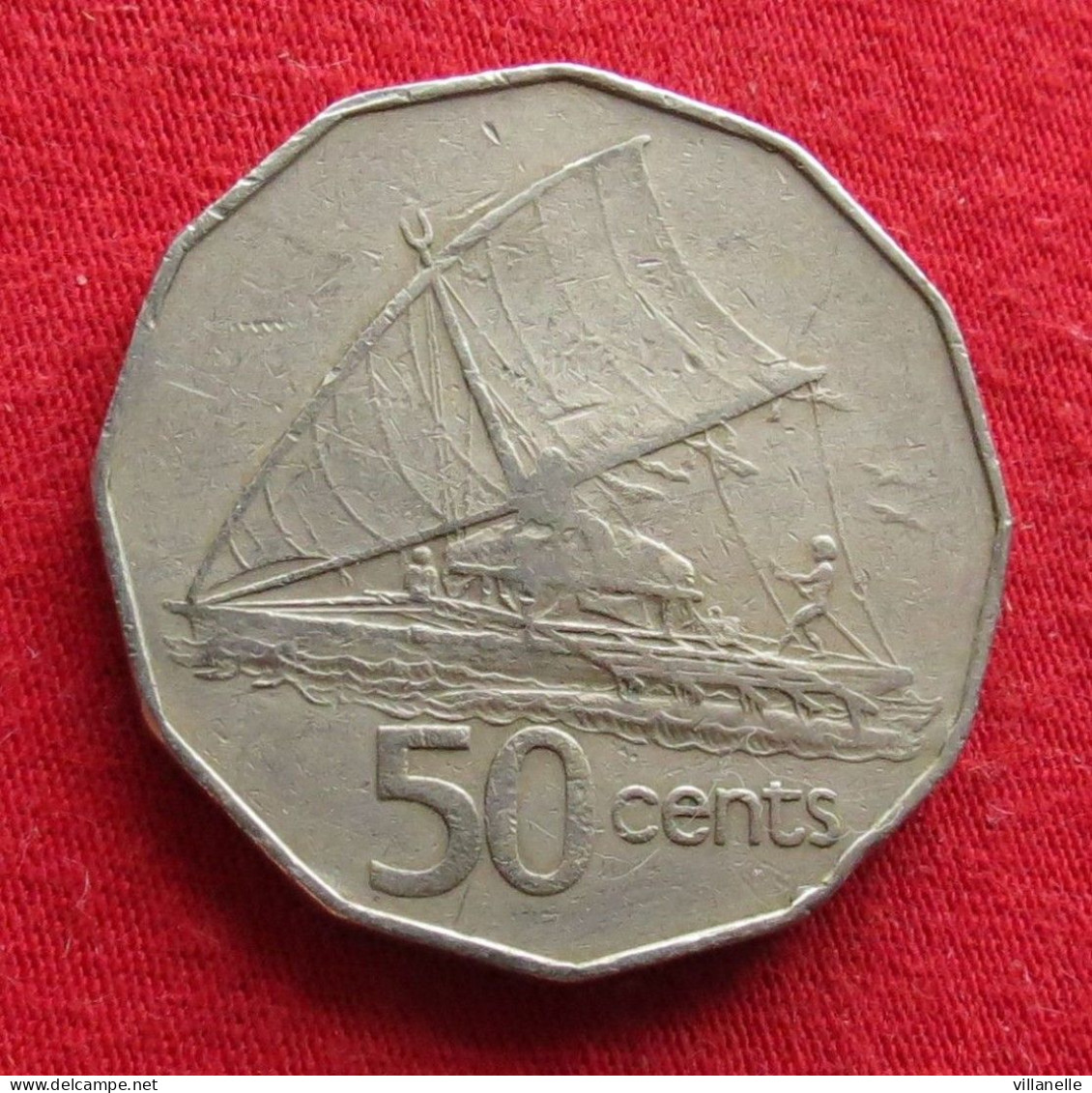 Fiji 50 Cents 1980 KM# 36 *VT - Fidji