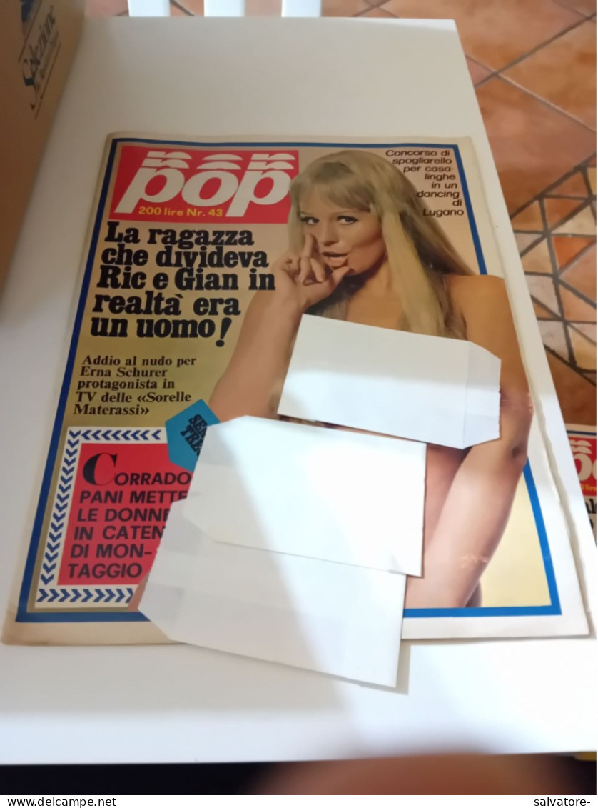 RIVISTA SEX POP NUMERO 43- 200 LIRE - Cinéma