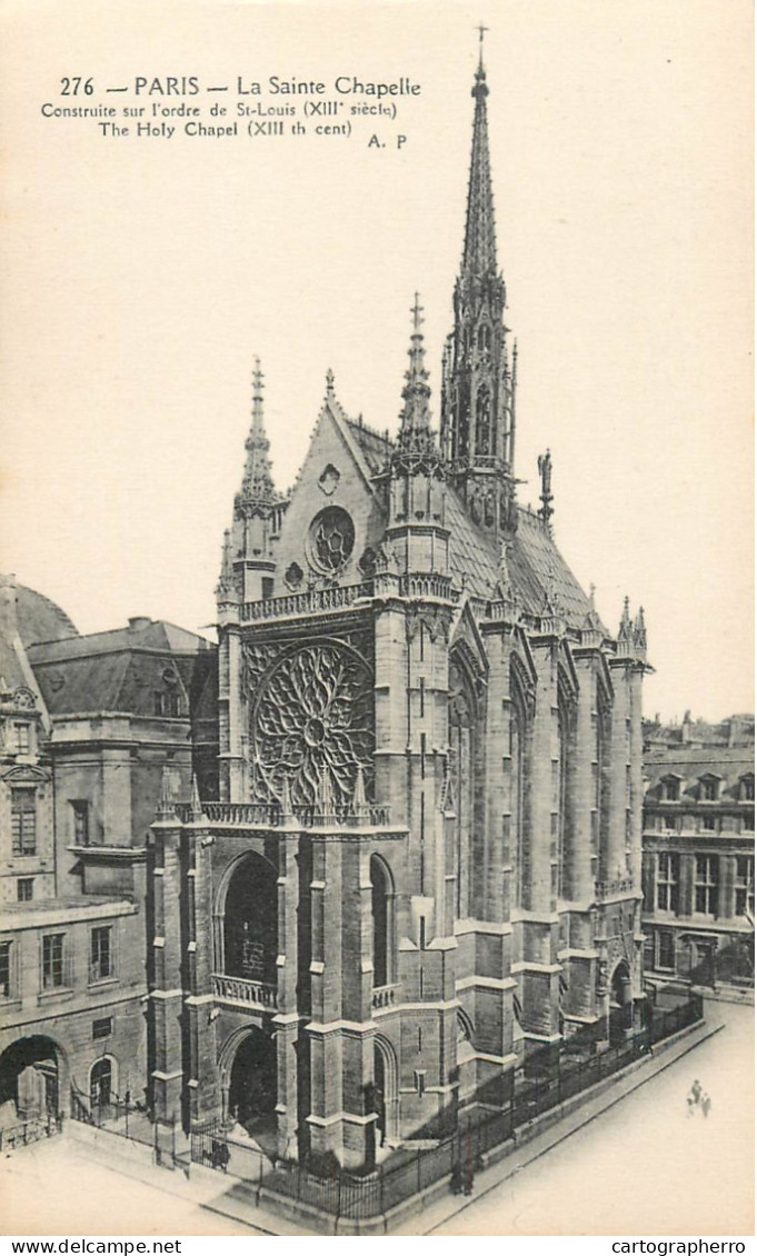 France Paris La Sainte Chapelle - Kirchen U. Kathedralen