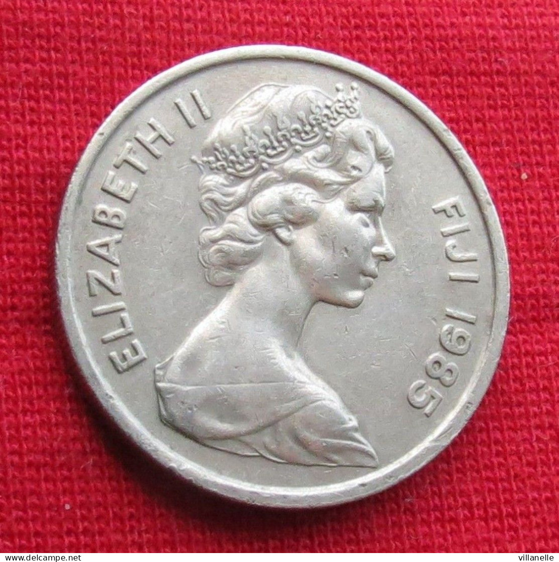 Fiji 20 Cents 1985 KM# 31 Lt 334 *VT - Fiji