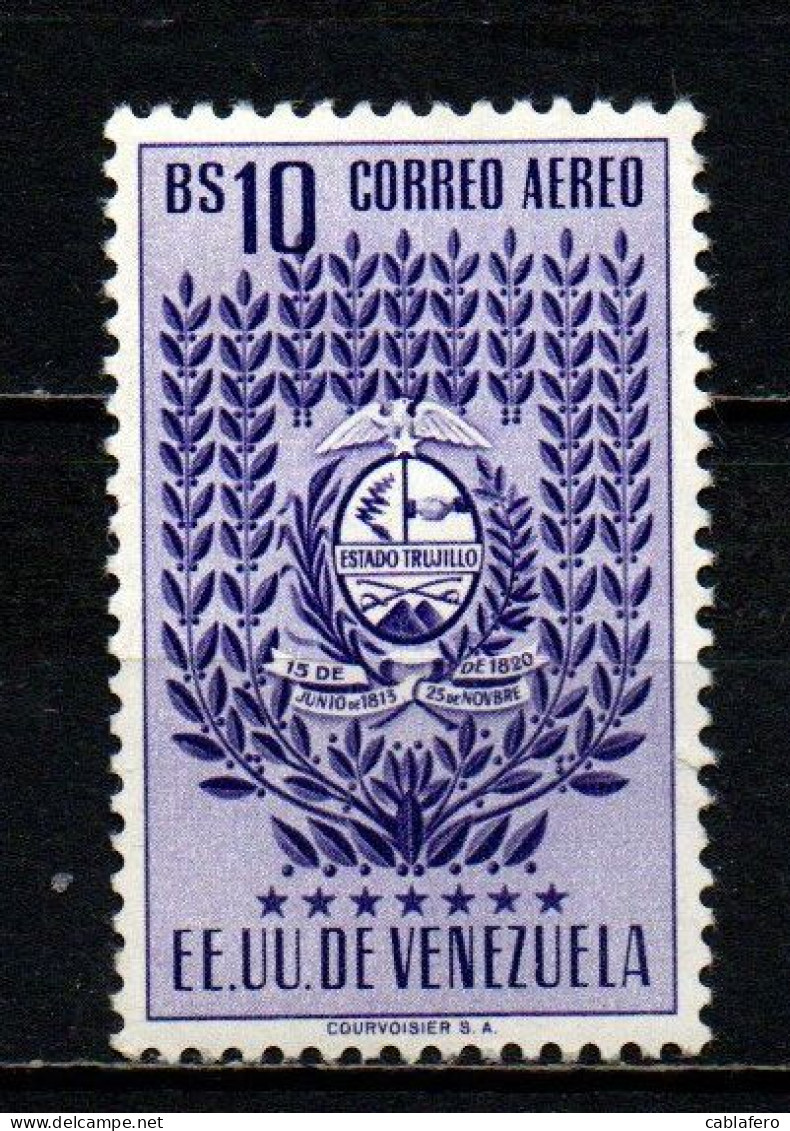 VENEZUELA - 1952 - Arms Of Trujillo Surrounded By Stylized Tree - MH - Venezuela