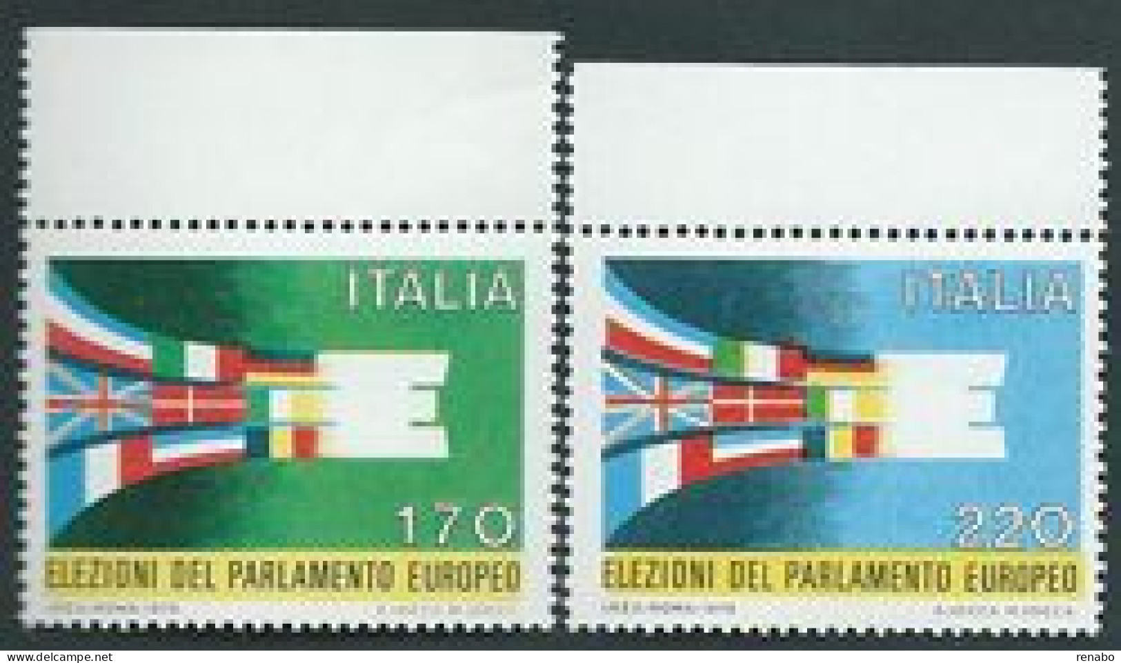 Italia, Italy, Italien, Italie 1979; Elezioni Del Parlamento Europeo. Serie Completa - Europese Instellingen