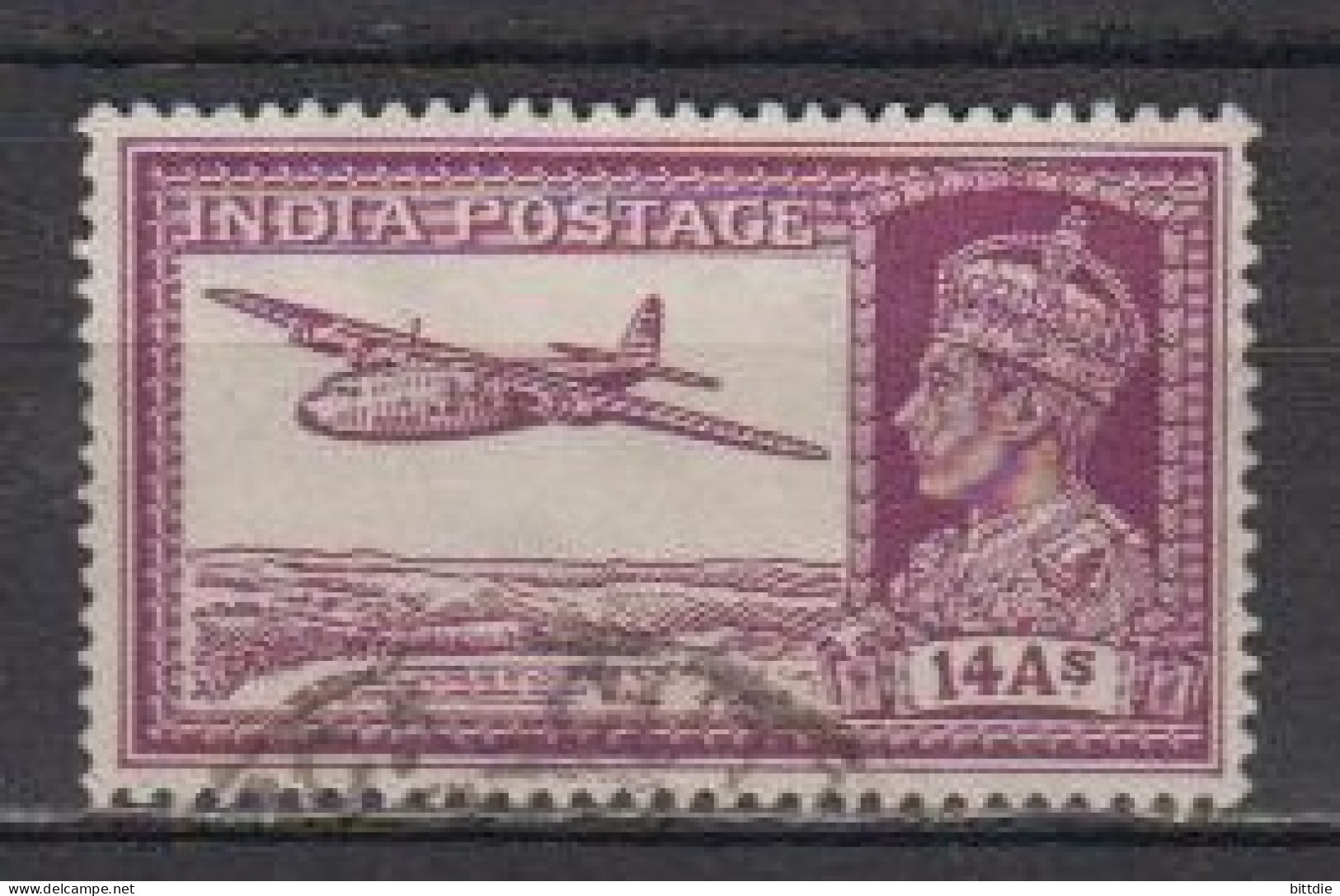 Indien, Flugzeug  164 , O  (U 6246) - 1936-47 Roi Georges VI