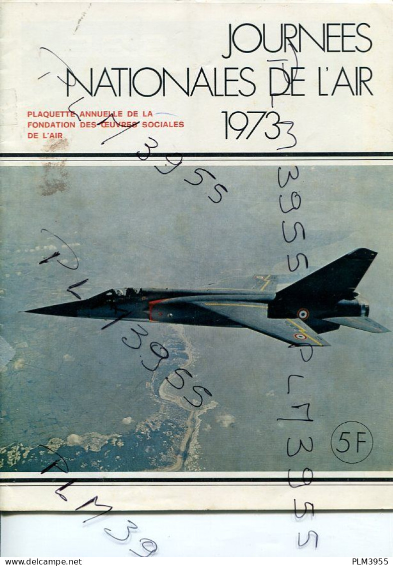 Revue JOURNEES NATIONALES DE L'AIR 1973 Passion De L'histoire - Aviazione