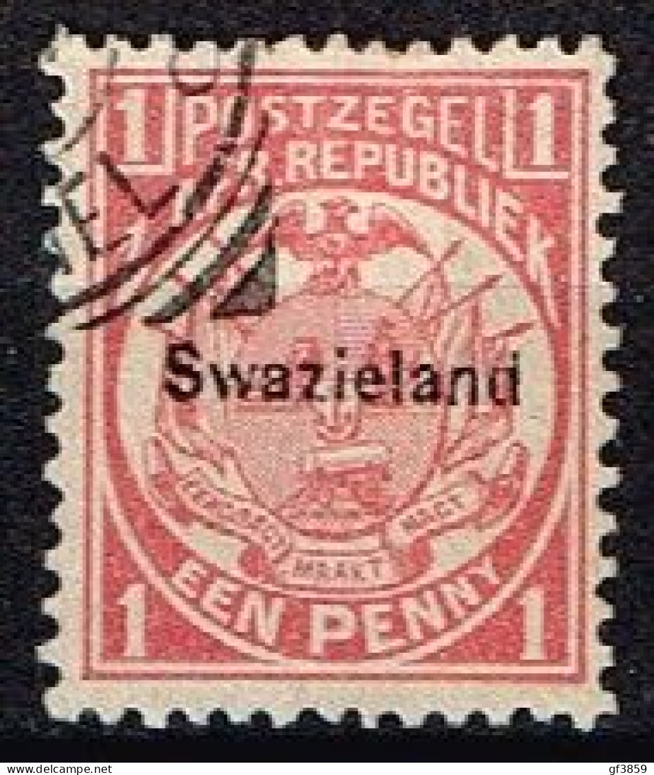 SWAZILAND / Oblitérés / Used / 1889 - Timbre Du Transvaal Surchargé - Swaziland (...-1967)