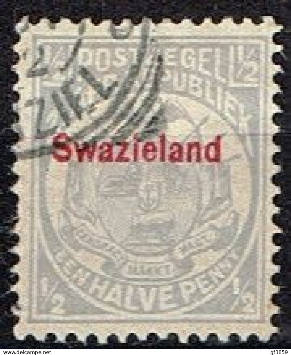 SWAZILAND / Oblitérés / Used / 1892 - Timbre Du Transvaal Surchargé - Swasiland (...-1967)