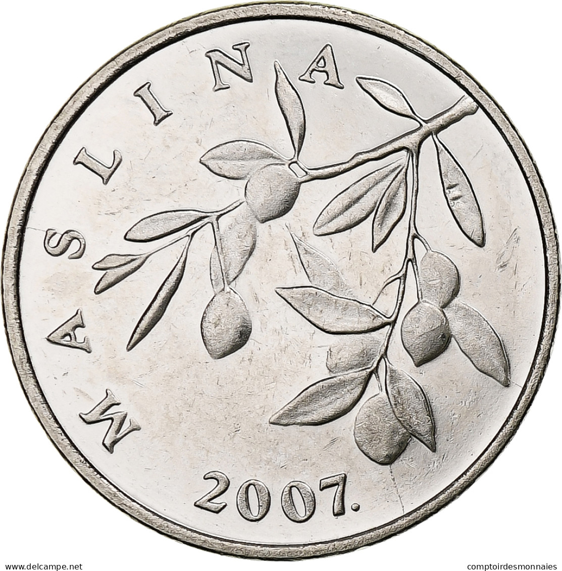 Croatie, 20 Lipa, 2007, Nickel Plaqué Acier, FDC, KM:7 - Croatia