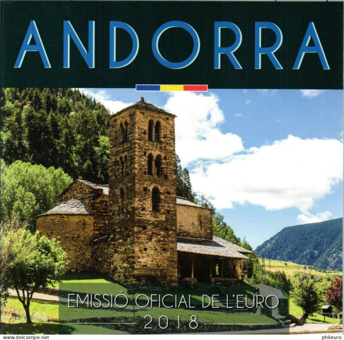 Andorre 2018 : Coffret BU Des 8 Pièces - Disponible En France - Andorra