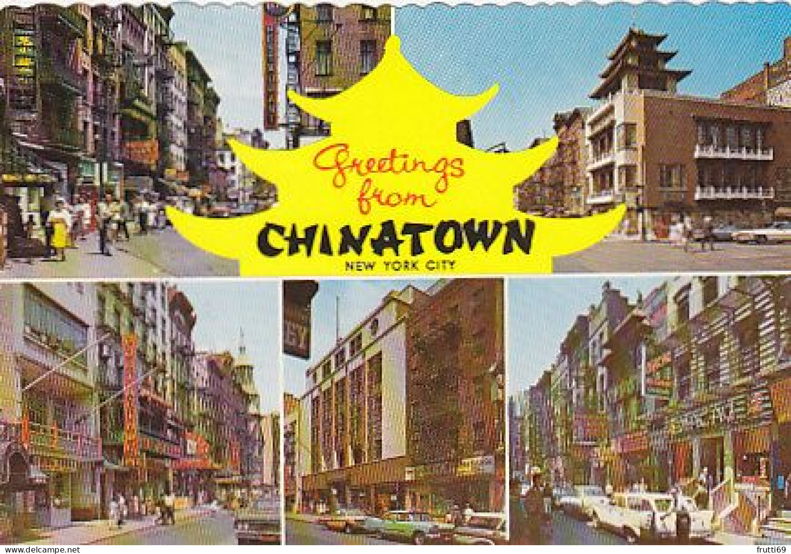 AK 186426 USA - New York City - Chinatown - Panoramische Zichten, Meerdere Zichten