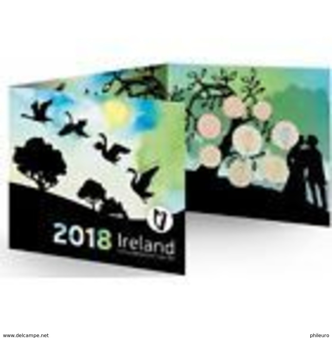 Irlande 2018 : Coffret BU Des 8 Pièces - Disponible En France - Ireland