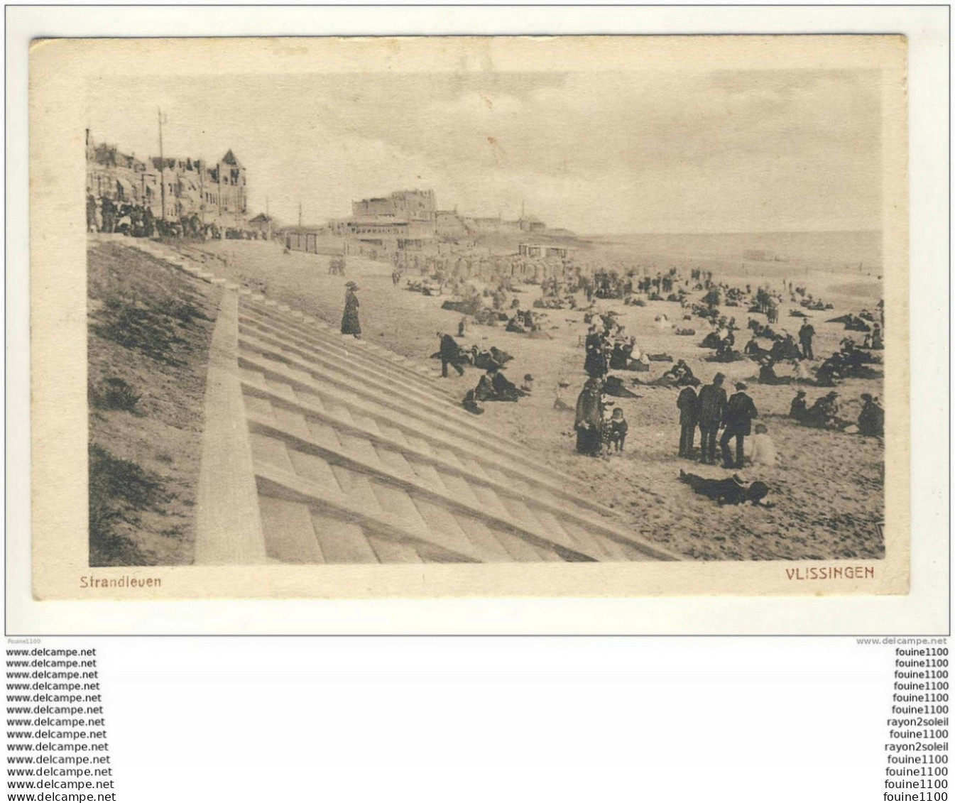 VLISSINGEN Strandleven ( Recto Verso ) - Vlissingen