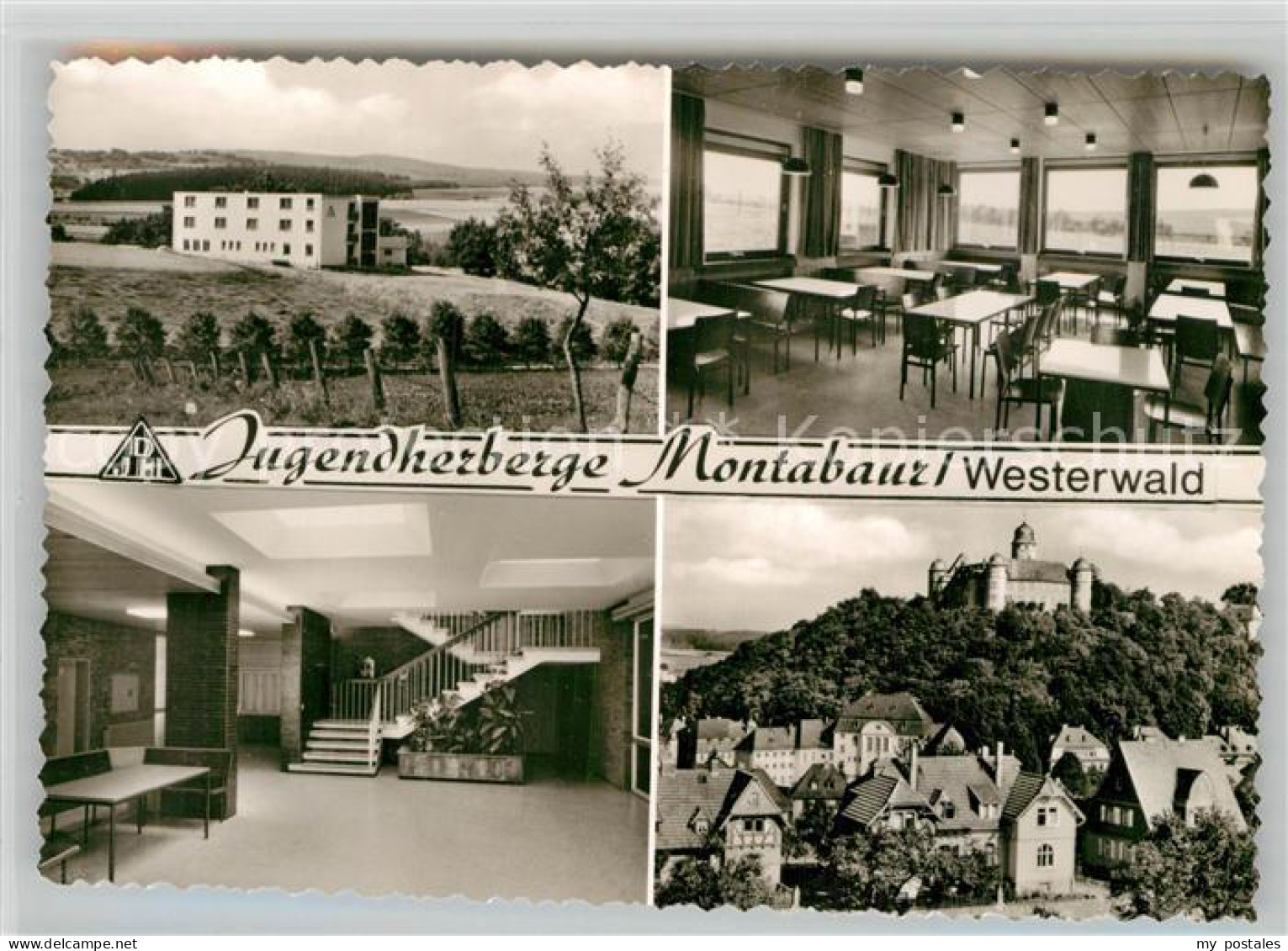 42916805 Montabaur Westerwald Jugendherberge Speiseraum Treppenhaus Schloss  Mon - Montabaur