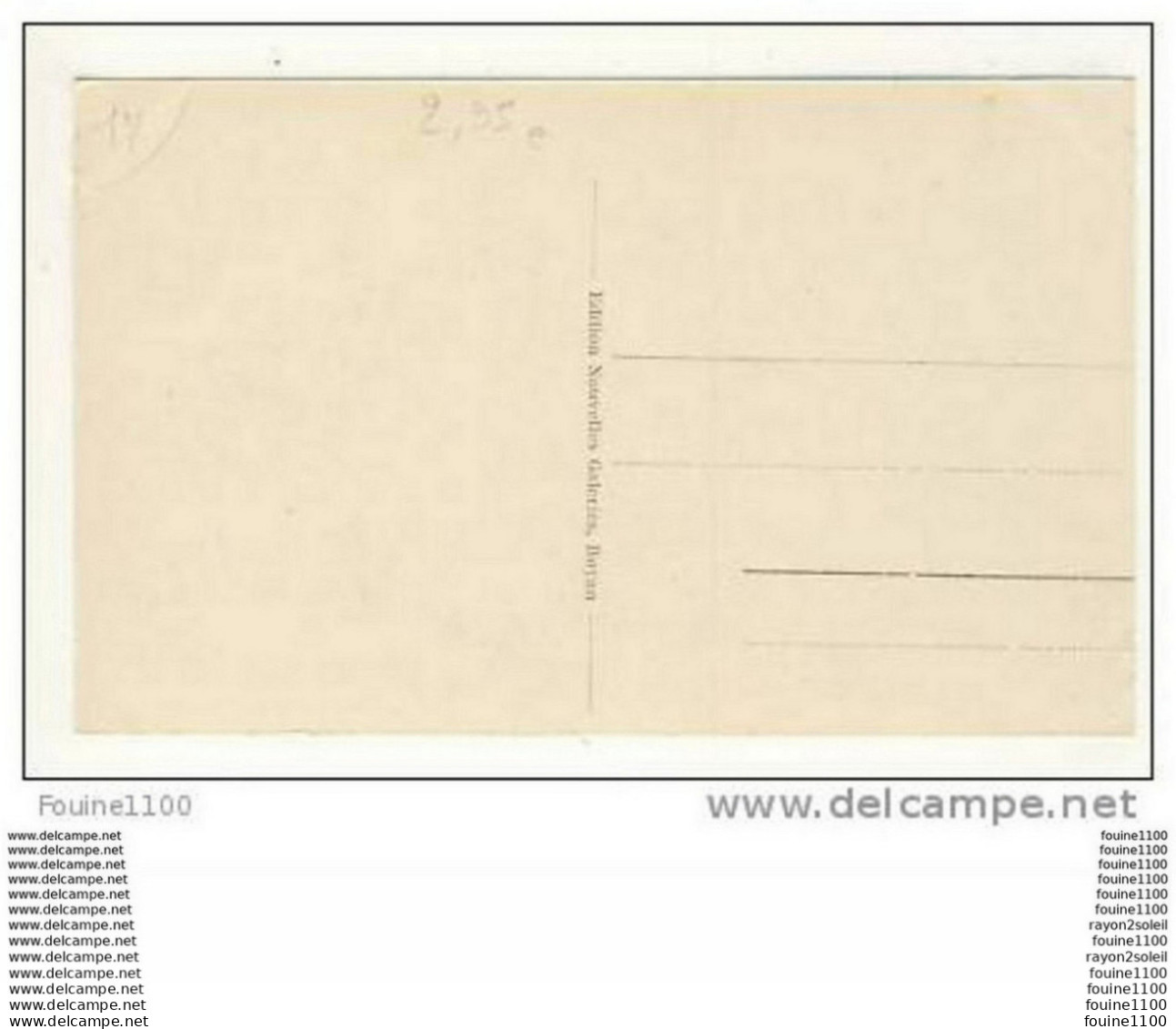 Carte De Pontaillac - Pont-l'Abbé-d'Arnoult