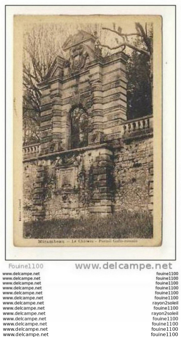 Carte De Mirambeau - Mirambeau