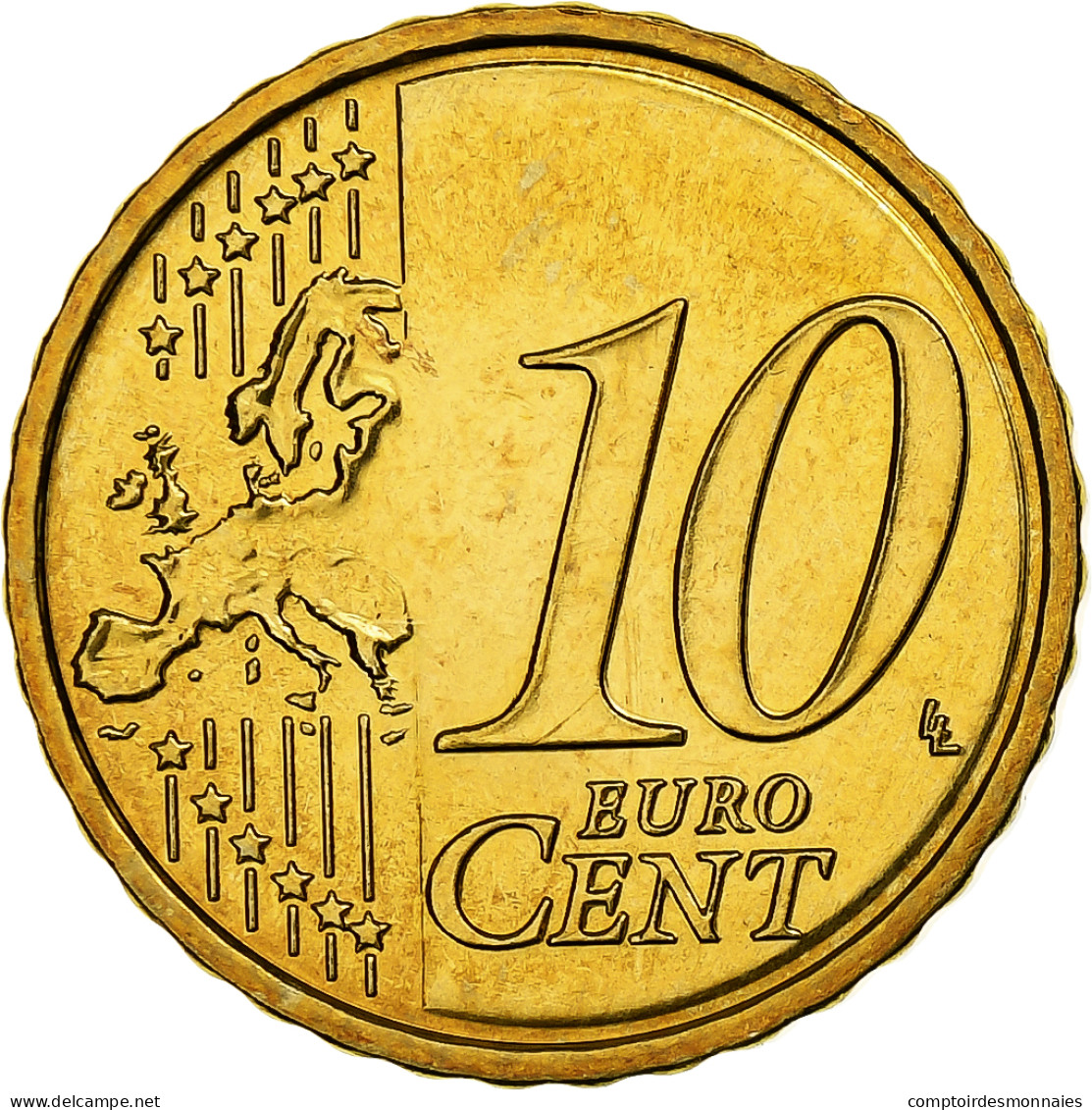 Slovaquie, 10 Euro Cent, 2009, Kremnica, Laiton, FDC, KM:98 - Eslovaquia