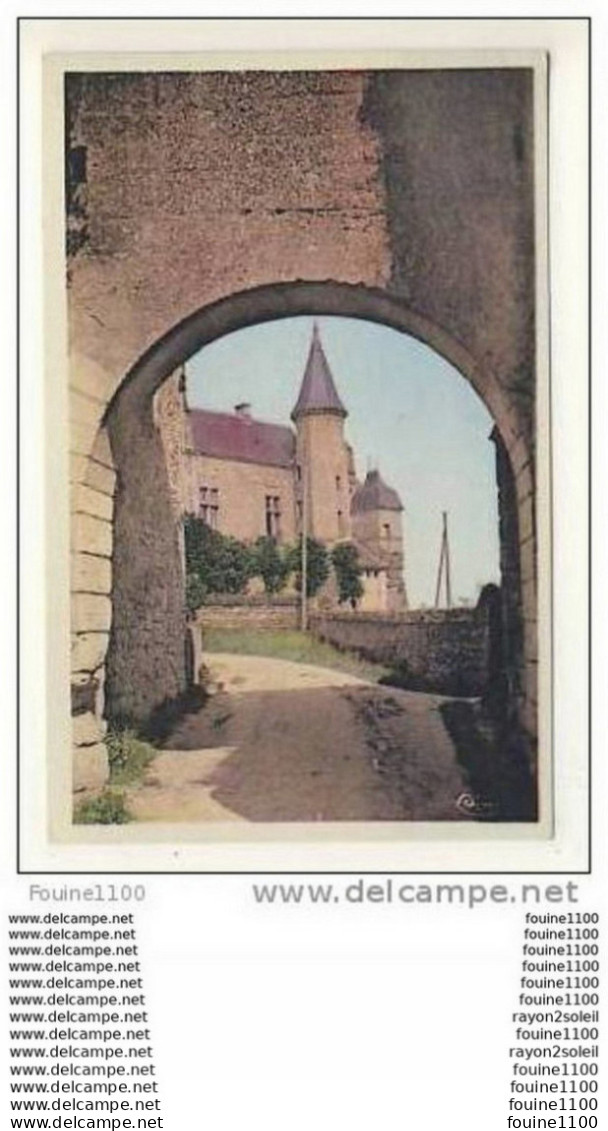 Carte Du Château Du Grand Pressigny Entrée Du Château Pont Levis ( Peu Courante ) - Le Grand-Pressigny