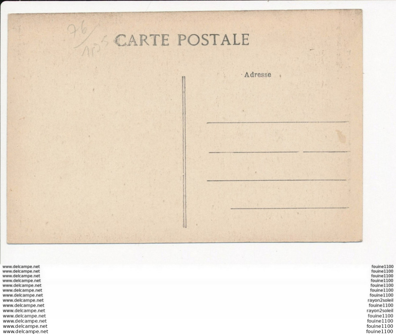 Carte De Valmont Le Château   ( Recto Verso ) - Valmont