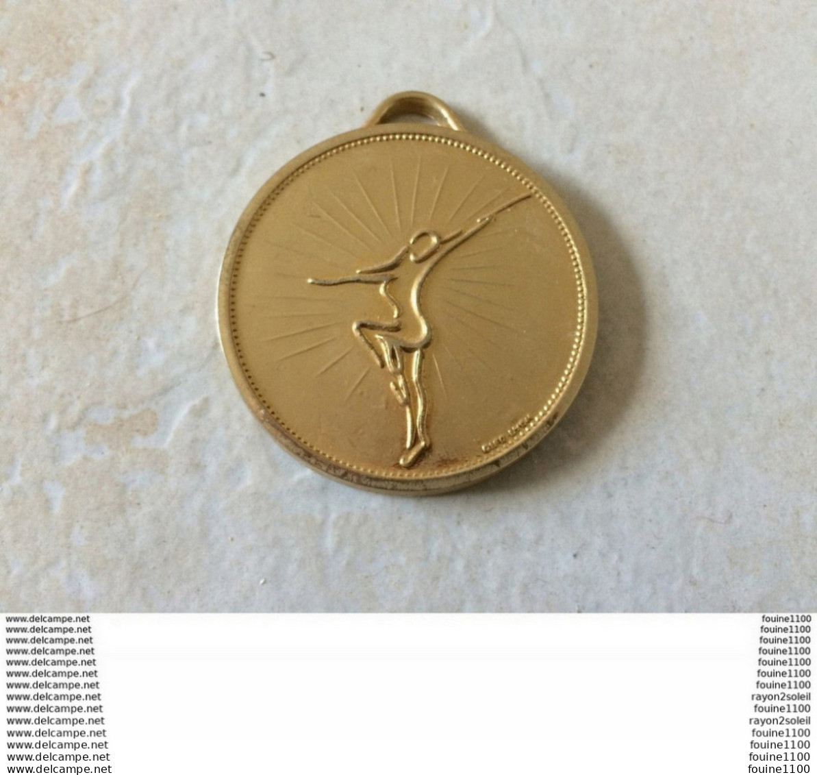 Médaille ( Majorette ) Signé Difo Lyon Au Dos Sélectif Bourgogne - Non Classés