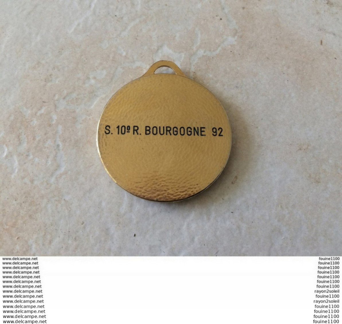Médaille ( Majorette ) Signé Difo Lyon Sélectif  10°R BOURGOGNE 1992 - Non Classés