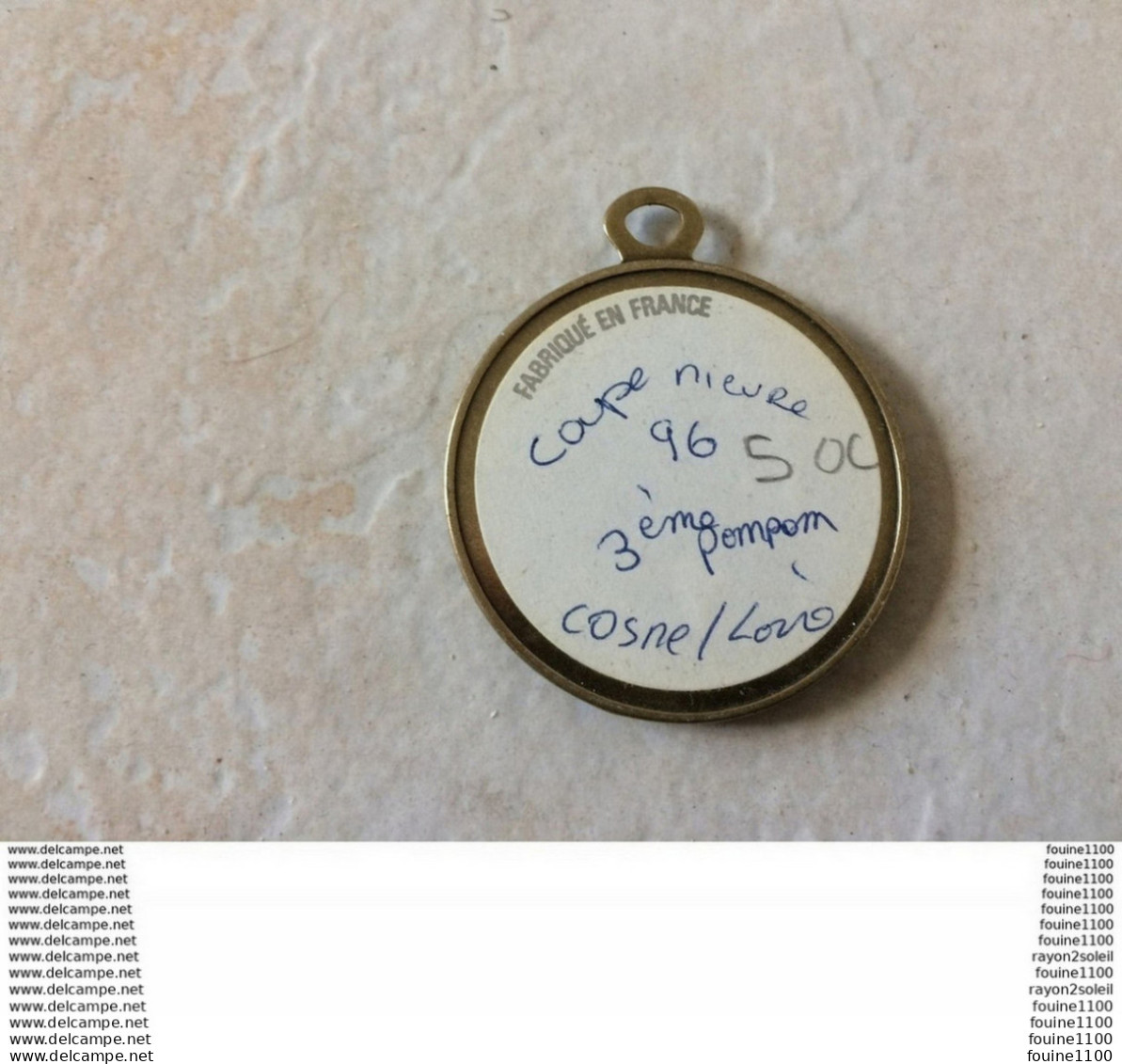 Médaille ( Majorette ) Coupe Nièvre 1996 3ième Pompom à Cosne Sur Loire - Non Classés