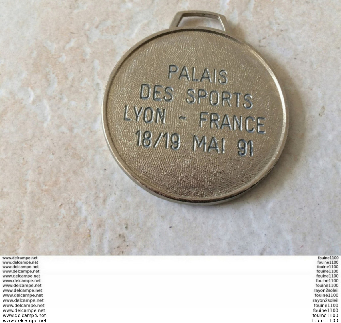 Médaille ( Majorette ) NBTA 7e Championnat Europeen Au Dos Palais Des Sports à LYON  18 19 Mai 1991 - Non Classés