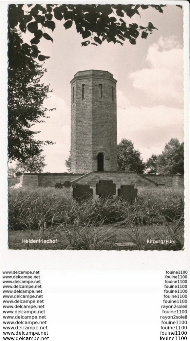 Carte ( Format 15 X 10 Cm )  Heldenfriedhof Bitburg / Eifel - Bitburg