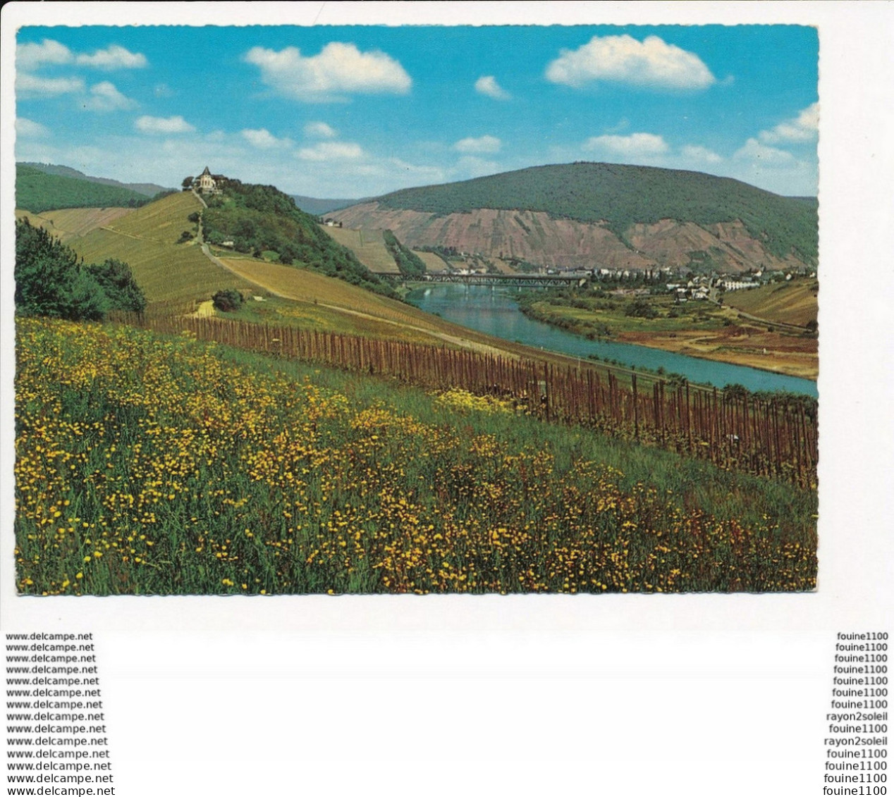 Carte ( Format 15 X 10 Cm ) Alf  Bullay A D Mosel   Mit Marienburg - Alf-Bullay