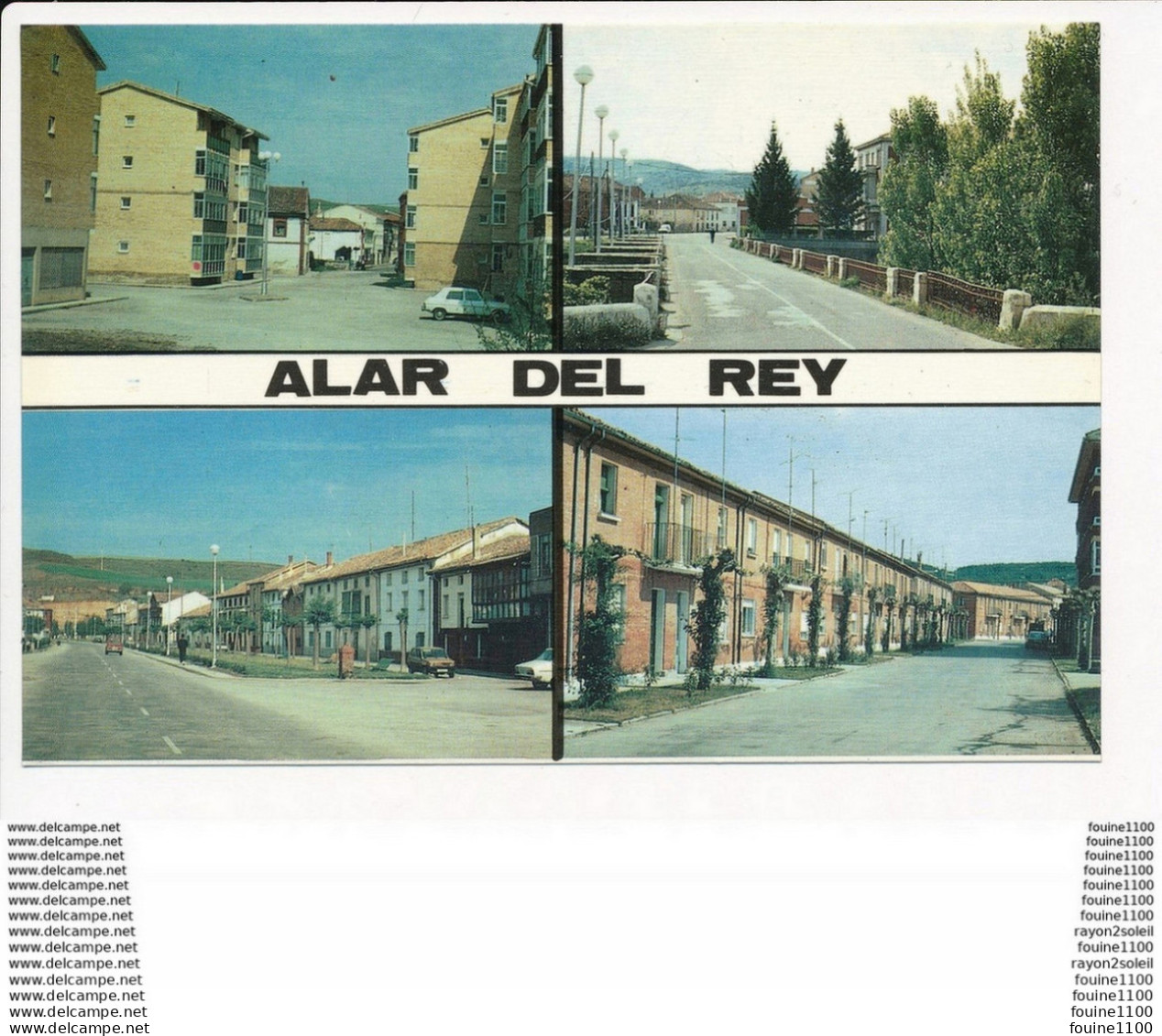 Carte ( Format 15 X 10 Cm ) ALAR DEL REY   Palencia - Palencia