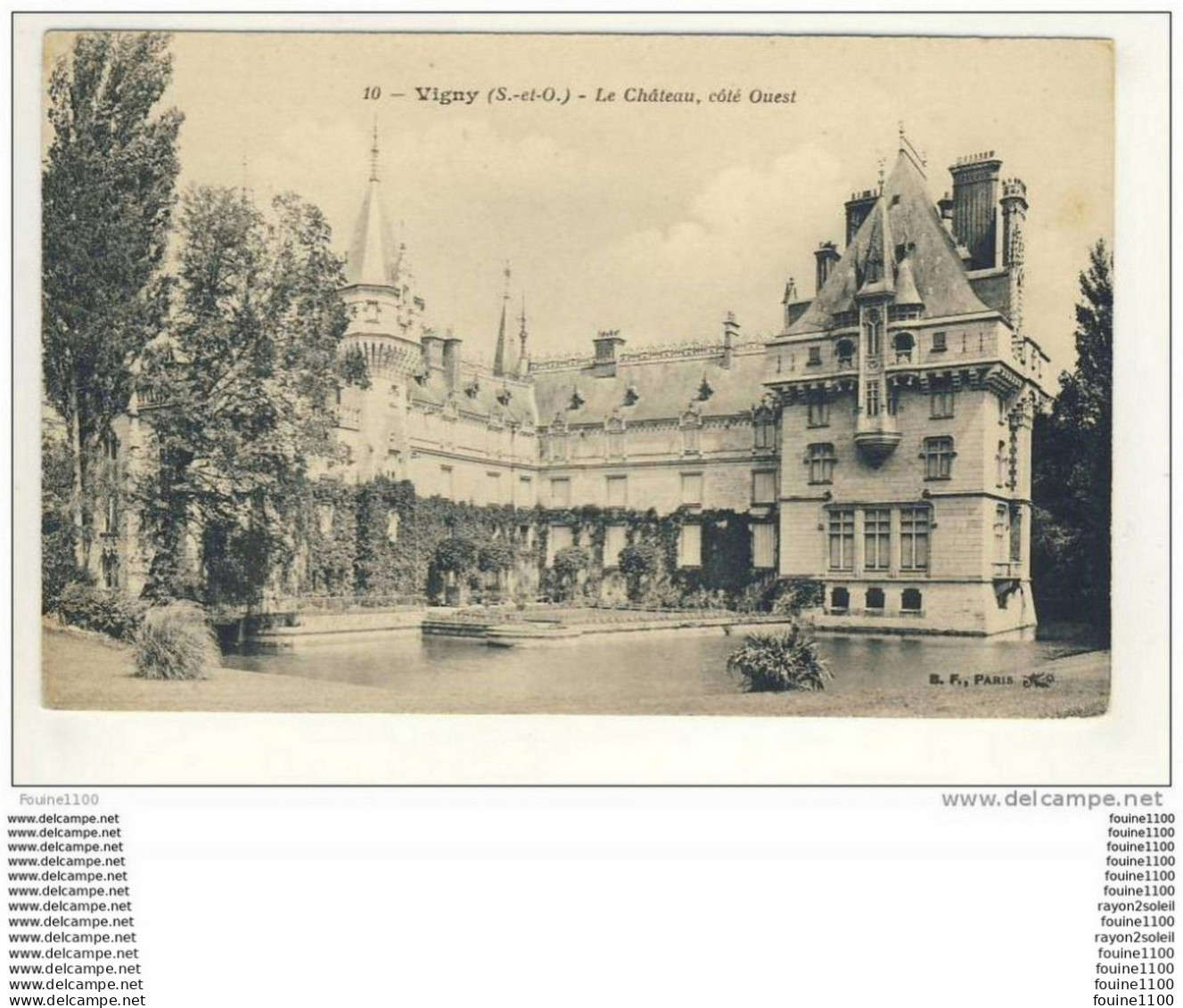 VIGNY Le Chateau,coté Ouest N°10 - Vigny