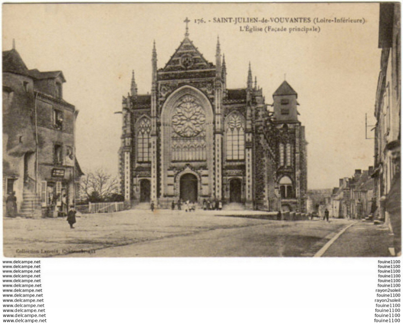 Superbe Carte De Saint Julien De Vouvantes N°176 - Saint Julien De Vouvantes